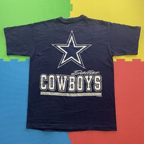 Vintage 1995 Size Large L Dallas Cowboys Salem Sports T-shirt NFL - Picture 1 of 9